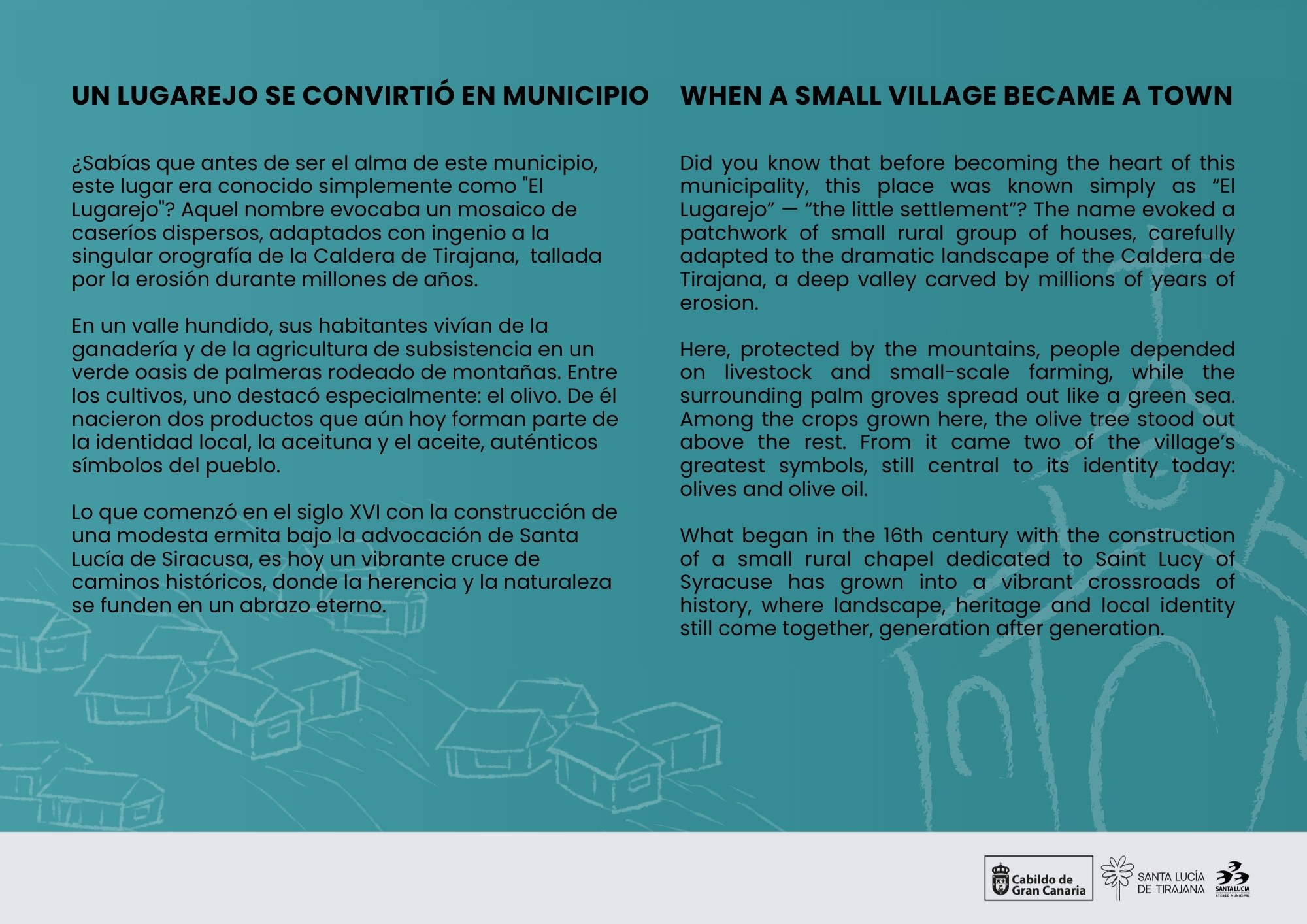 De lugarejo a villa